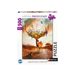 Puzzle 500 pièces : L'Appel De La Nature - Nathan