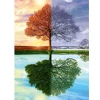 Puzzle 500 pièces : L'arbre des quatre saisons - Schmidt