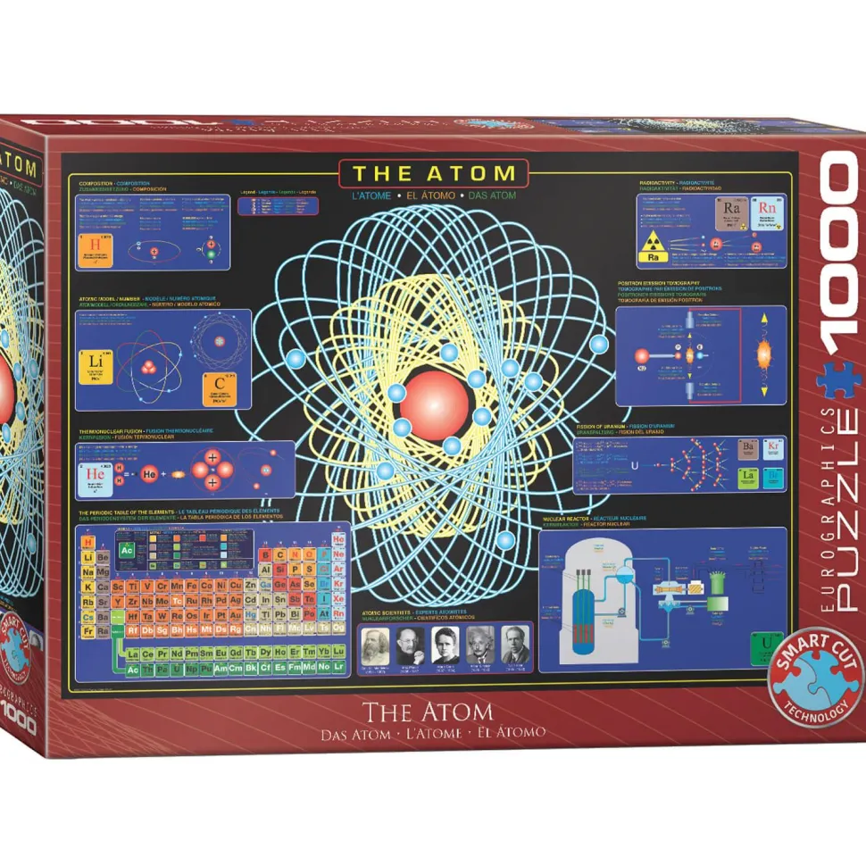 Puzzle 1000 pièces : L'atome - Eurographics