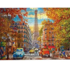 Puzzle 1000 pièces : L'Automne à Paris - Gibsons