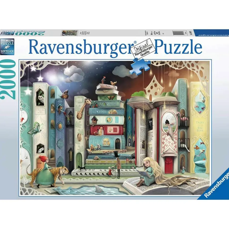 Puzzle 2000 pièces : L'avenue des romans / Demelsa Haughton - Ravensburger