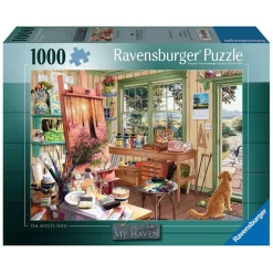 Puzzle 1000 pièces - Le cabanon de l'artiste - Ravensburger