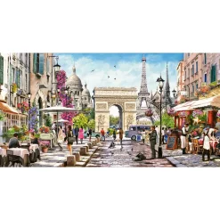 Puzzle 4000 pièces : Le charme de Paris - Castorland