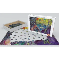 Puzzle 1000 pièces : Le cheval de cirque, Marc Chagall - Eurographics