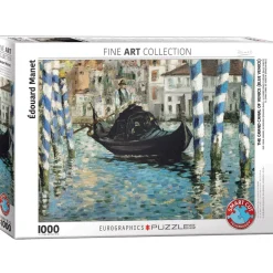 Puzzle 1000 pièces : Le Grand Canal de Venise, Edouard Manet - Eurographics