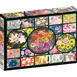 Puzzle 1000 pièces : Le jardin fleuri de Lacy - EnjoyPuzzle