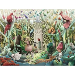 Puzzle 1000 pièces : Le jardin secret, Demelsa Haughton - Ravensburger