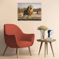 Puzzle 1500 pièces - Le lion, le roi des animaux - Ravensburger