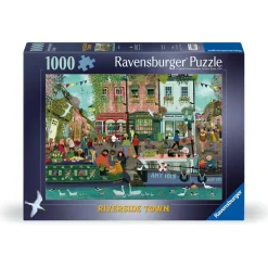 Puzzle 1000 pièces : Le long du fleuve - Ravensburger