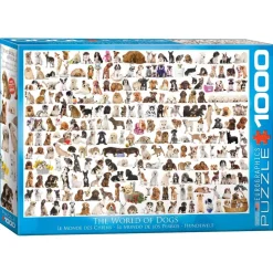 Puzzle 1000 pièces : Le monde des chiens - Eurographics