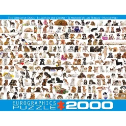 Puzzle 2000 pièces : Le monde des chiens - Eurographics