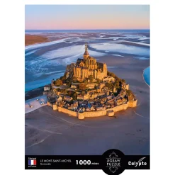 Puzzle 1000 pièces : Le Mont-Saint-Michel, Normandie - Sentosphère