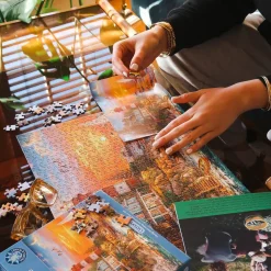 Puzzle 500 pièces : Île Phare - Gibsons