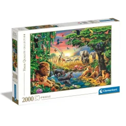 Puzzle 2000 pièces : Le Rassemblement Africain - Clementoni