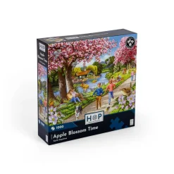 Puzzle 1000 pièces : Le temps des pommiers en fleurs - The House Of Puzzle