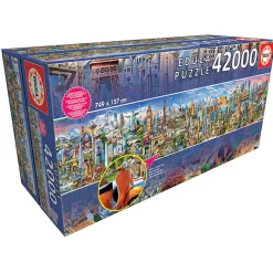 Puzzle 42000 pièces : Le Tour du Monde - Educa