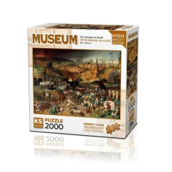 Puzzle 2000 pièces : Le Triomphe de la Mort, Pieter Bruegel - Ks Games