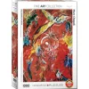 Puzzle 1000 pièces : Le triomphe de la musique, Marc Chagall - Eurographics