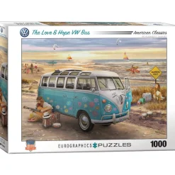 Puzzle 1000 pièces : Le vanne Volskwagen amour et espoir - Eurographics