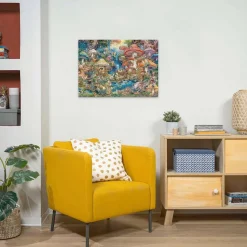 Puzzle 1000 pièces - Le village de champignons, Aimee Stewart - Ravensburger