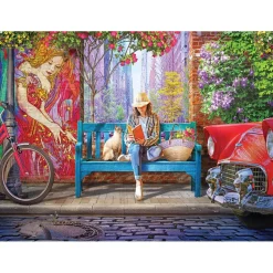 Puzzle 1000 pièces : Lecture du matin - Anatolian