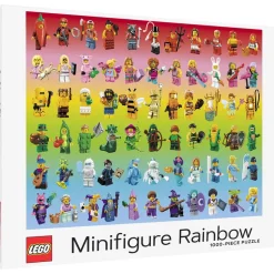 Puzzle 1000 pièces : LEGO Minifigure Rainbow - Galison