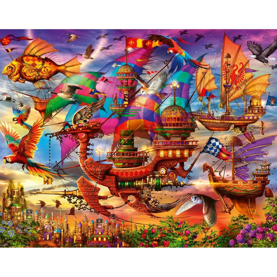 Puzzle 1500 pièces : L'envol - Ravensburger