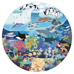 Puzzle 1000 pièces : Les amoureux de l'océan - Galison