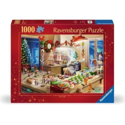 Puzzle 1000 pièces : Les bonhommes en pain d'épices - Ravensburger