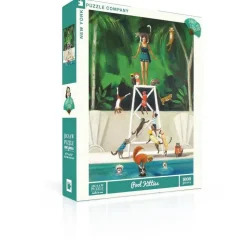 Puzzle 1000 pièces : Les Chats de la piscine - New York Puzzle Company