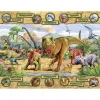 Puzzle 150 pièces : Les espèces de dinosaures - Nathan