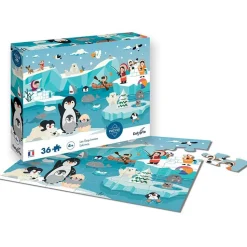 Puzzle 36 pièces : Les Esquimaux - Sentosphère