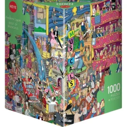 Puzzle 1000 pièces : Les Meilleures Comédies Musicales - Heye