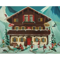 Puzzle 1000 pièces : Les Moguls des montagnes - New York Puzzle Company