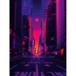 Puzzle 1000 pièces : Les néons de New York - Ravensburger