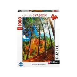 Puzzle 1000 pièces : Les ocres de Roussillon - Nathan