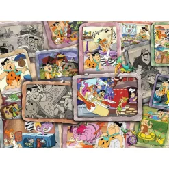 Puzzle 1000 pièces : Les Pierrafeu - Ravensburger