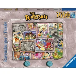 Puzzle 1000 pièces : Les Pierrafeu - Ravensburger