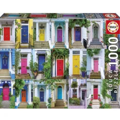 Puzzle 1000 pièces : LES PORTES DE NOTHING HILL - Educa
