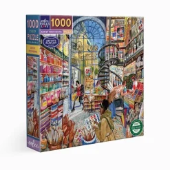 Puzzle 1000 pièces : Les provisions de l'artiste - Eeboo