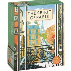 Puzzle 1000 pièces : l'esprit de Paris - Galison