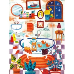 Puzzle 1000 Pièces : L’Heure du Bain - Magnolia