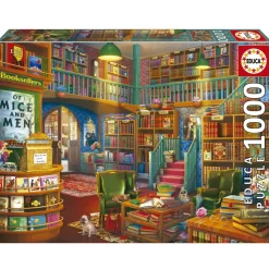 Puzzle 1000 pièces : Librairie - Educa