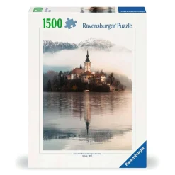 Puzzle 1500 pièces - L'ile des voeux, Bled, Slovénie - Ravensburger