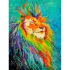 Puzzle 1000 pièces : Lion Arc-en-ciel - EnjoyPuzzle