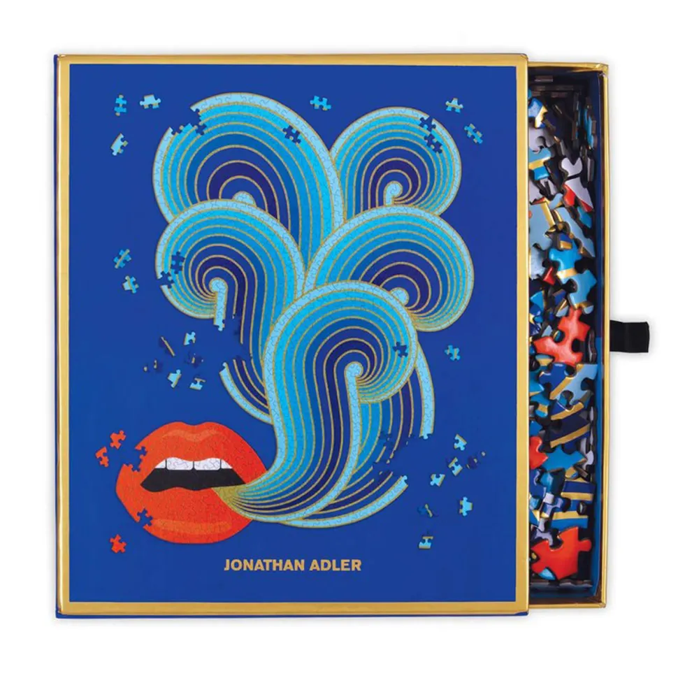 Puzzle 750 pièces : Lips, Jonathan Adler - Galison