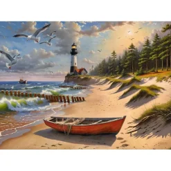 Puzzle 1000 pièces : Littoral de la mer Baltique - CherryPazzi