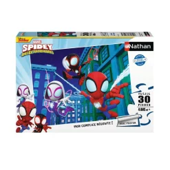 Puzzle 30 pièces : L'équipe de Spidey - Nathan