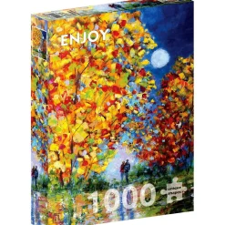 Puzzle 1000 Pièces : Lune d'Automne - EnjoyPuzzle
