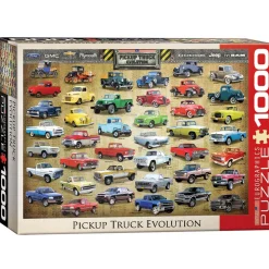 Puzzle 1000 pièces : L'évolution des Pickup - Eurographics